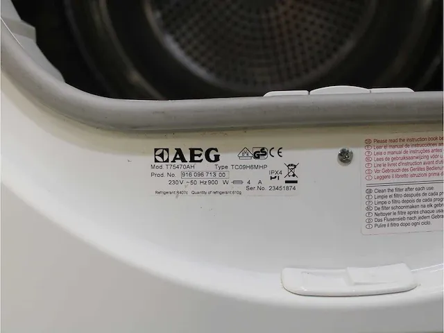Lavamat protex wasmachine & aeg lavatherm protex droger - afbeelding 8 van  8