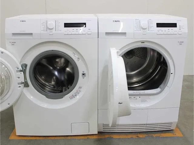 Lavamat protex wasmachine & aeg lavatherm protex droger - afbeelding 2 van  8