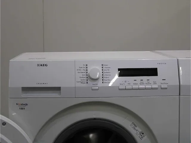 Lavamat protex wasmachine & aeg lavatherm protex droger - afbeelding 3 van  8
