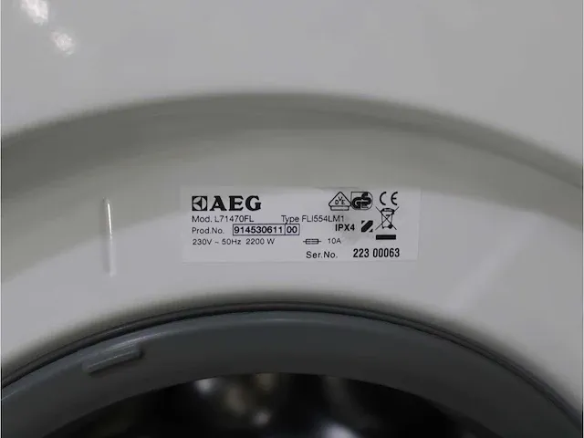 Lavamat protex wasmachine & aeg lavatherm protex droger - afbeelding 5 van  8