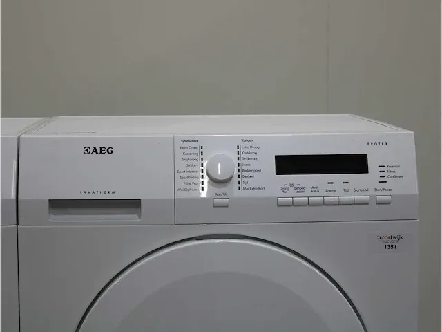 Lavamat protex wasmachine & aeg lavatherm protex droger - afbeelding 6 van  8