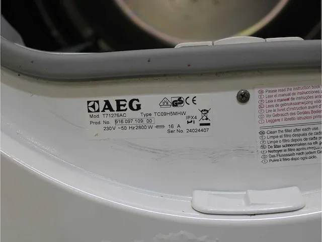 Lavamat protex wasmachine & aeg lavatherm protex droger - afbeelding 8 van  8