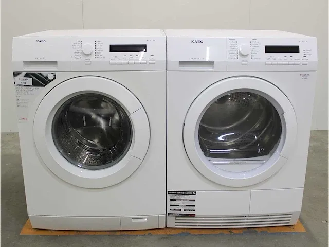 Lavamat protex wasmachine & aeg lavatherm protex droger - afbeelding 1 van  8