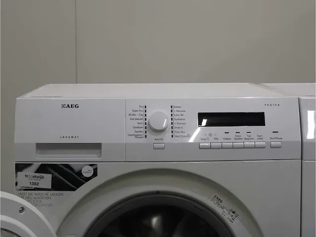 Lavamat protex wasmachine & aeg lavatherm protex droger - afbeelding 3 van  8