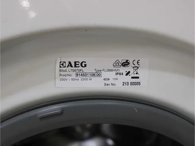 Lavamat protex wasmachine & aeg lavatherm protex droger - afbeelding 5 van  8