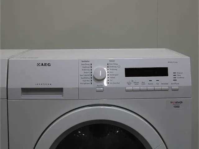 Lavamat protex wasmachine & aeg lavatherm protex droger - afbeelding 6 van  8