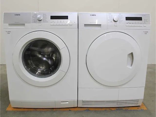 Lavamat protex wasmachine & aeg lavatherm protex droger - afbeelding 1 van  8