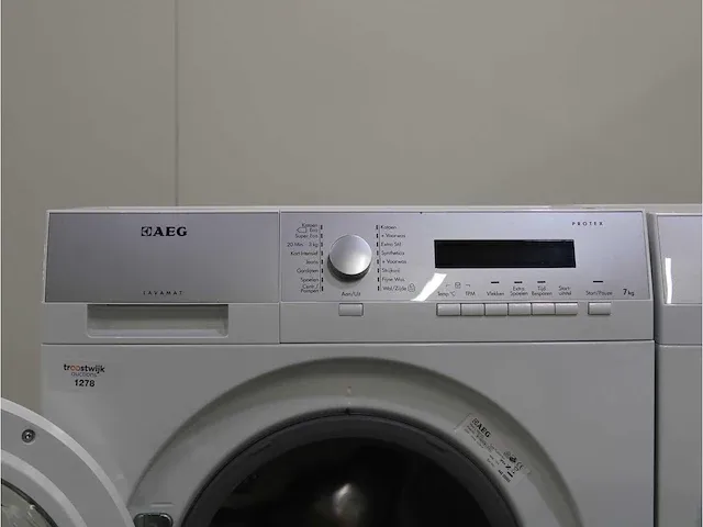 Lavamat protex wasmachine & aeg lavatherm protex droger - afbeelding 3 van  8