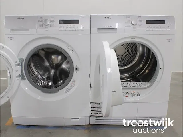 Lavamat protex wasmachine & aeg lavatherm protex droger - afbeelding 2 van  8