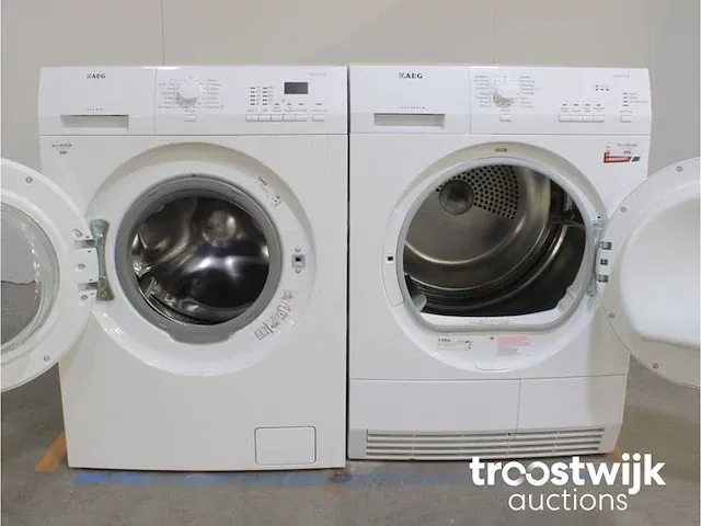 Lavamat protex wasmachine & aeg lavatherm protex droger - afbeelding 2 van  8