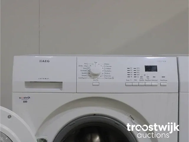 Lavamat protex wasmachine & aeg lavatherm protex droger - afbeelding 3 van  8