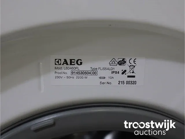 Lavamat protex wasmachine & aeg lavatherm protex droger - afbeelding 5 van  8