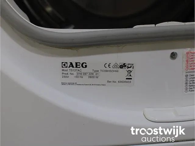 Lavamat protex wasmachine & aeg lavatherm protex droger - afbeelding 8 van  8