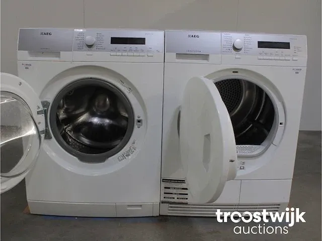 Lavamat protex wasmachine & aeg lavatherm protex droger - afbeelding 2 van  8