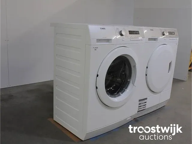 Lavamat protex wasmachine & aeg lavatherm protex droger - afbeelding 4 van  8