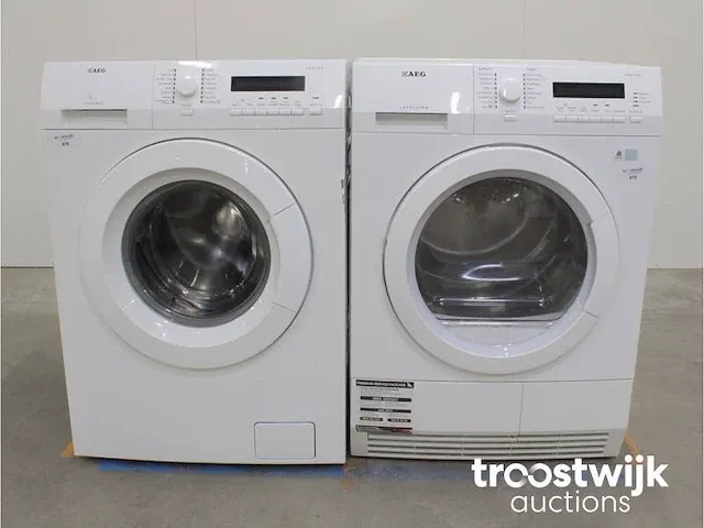 Lavamat protex wasmachine & aeg lavatherm protex droger - afbeelding 1 van  8
