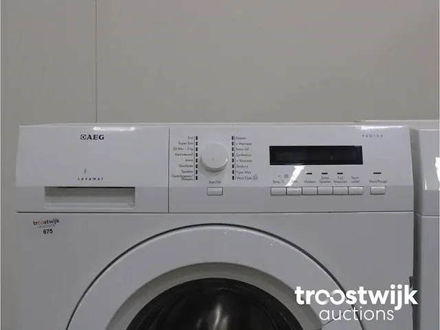 Lavamat protex wasmachine & aeg lavatherm protex droger - afbeelding 3 van  8