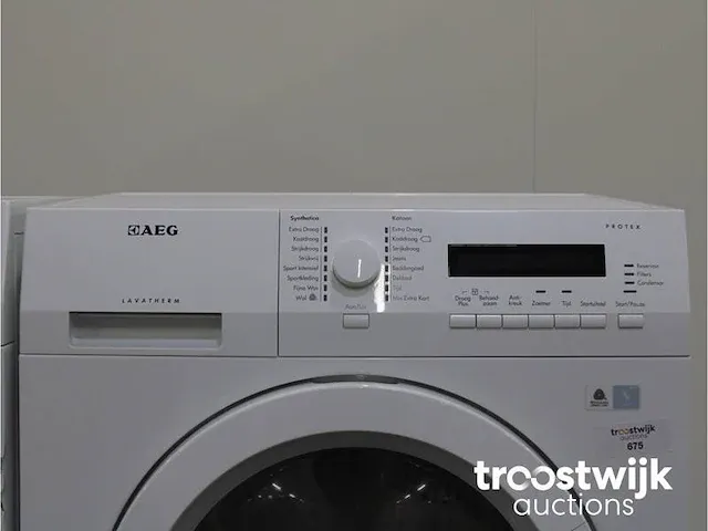 Lavamat protex wasmachine & aeg lavatherm protex droger - afbeelding 6 van  8