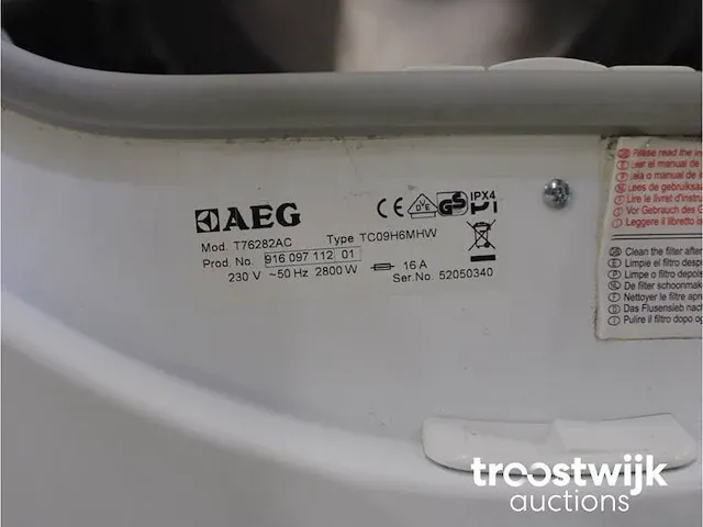 Lavamat protex wasmachine & aeg lavatherm protex droger - afbeelding 8 van  8