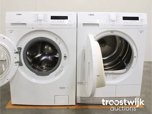 Lavamat protex wasmachine & aeg lavatherm protex droger - afbeelding 2 van  8
