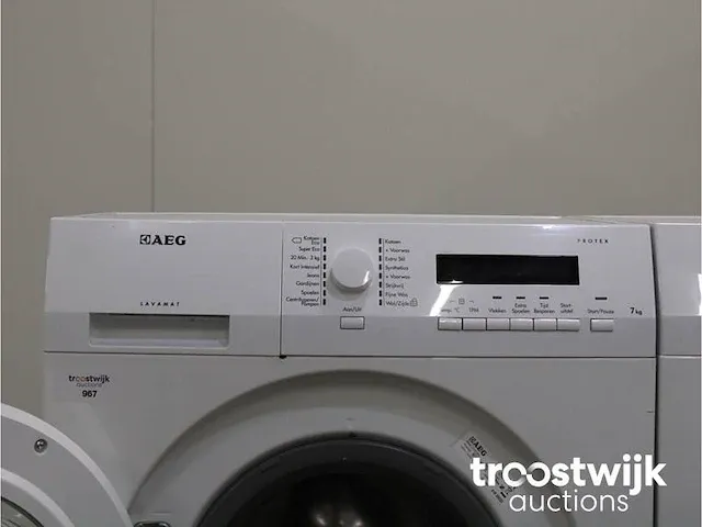 Lavamat protex wasmachine & aeg lavatherm protex droger - afbeelding 3 van  8