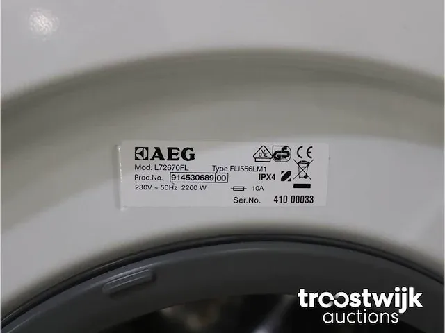 Lavamat protex wasmachine & aeg lavatherm protex droger - afbeelding 5 van  8