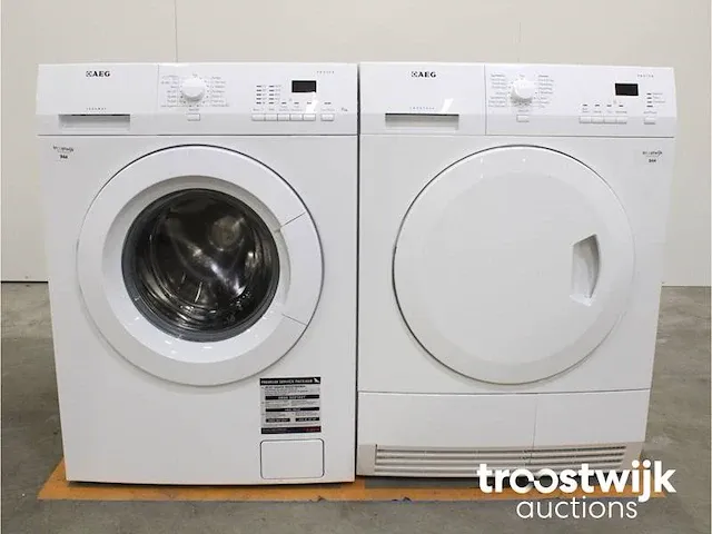 Lavamat protex wasmachine & aeg lavatherm protex droger - afbeelding 1 van  8