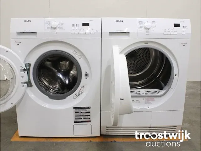 Lavamat protex wasmachine & aeg lavatherm protex droger - afbeelding 2 van  8