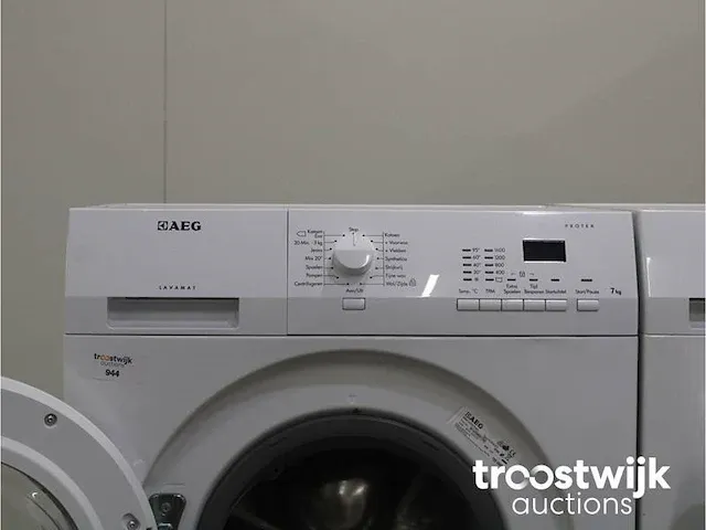 Lavamat protex wasmachine & aeg lavatherm protex droger - afbeelding 3 van  8