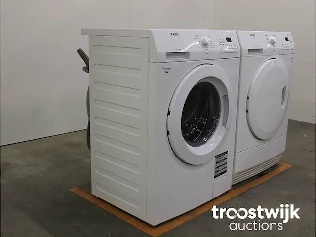 Lavamat protex wasmachine & aeg lavatherm protex droger - afbeelding 4 van  8