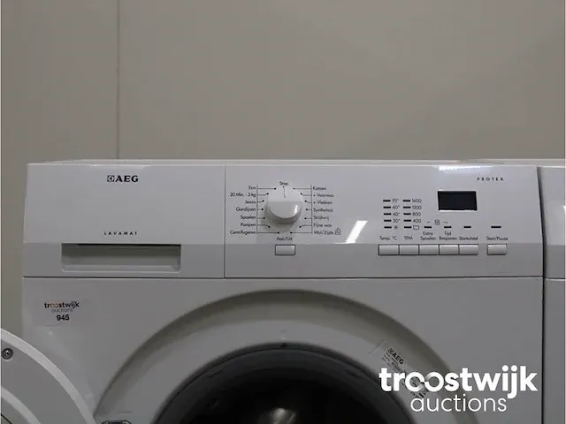 Lavamat protex wasmachine & aeg lavatherm protex droger - afbeelding 3 van  8