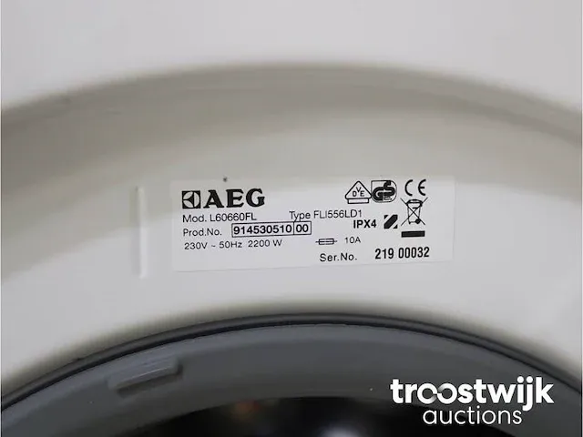 Lavamat protex wasmachine & aeg lavatherm protex droger - afbeelding 5 van  8