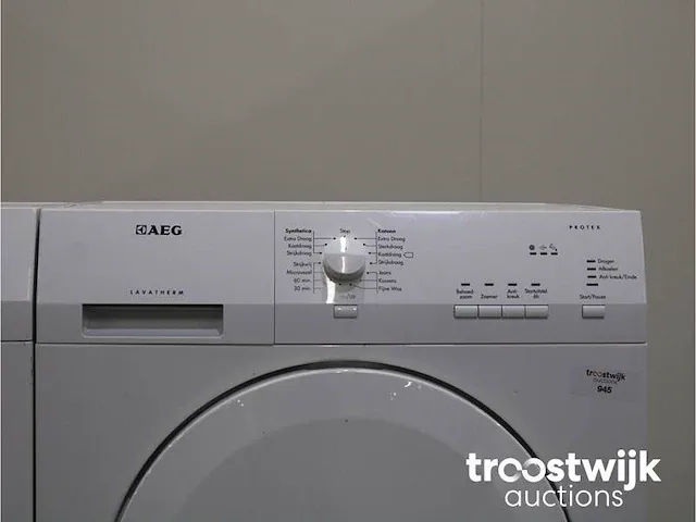 Lavamat protex wasmachine & aeg lavatherm protex droger - afbeelding 6 van  8