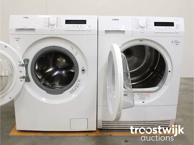 Lavamat protex wasmachine & aeg lavatherm protex droger - afbeelding 2 van  8