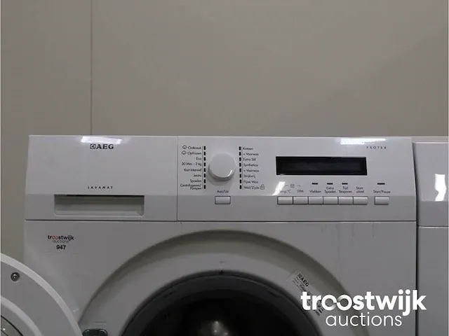 Lavamat protex wasmachine & aeg lavatherm protex droger - afbeelding 3 van  8