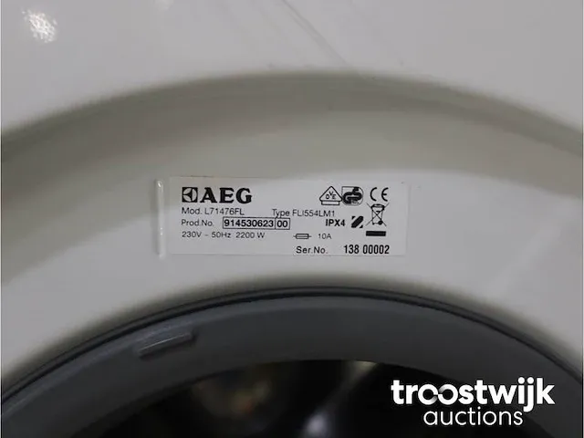 Lavamat protex wasmachine & aeg lavatherm protex droger - afbeelding 5 van  8