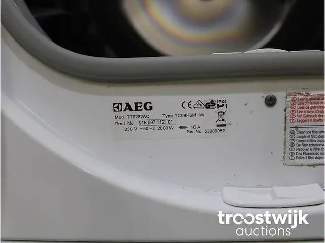 Lavamat protex wasmachine & aeg lavatherm protex droger - afbeelding 8 van  8