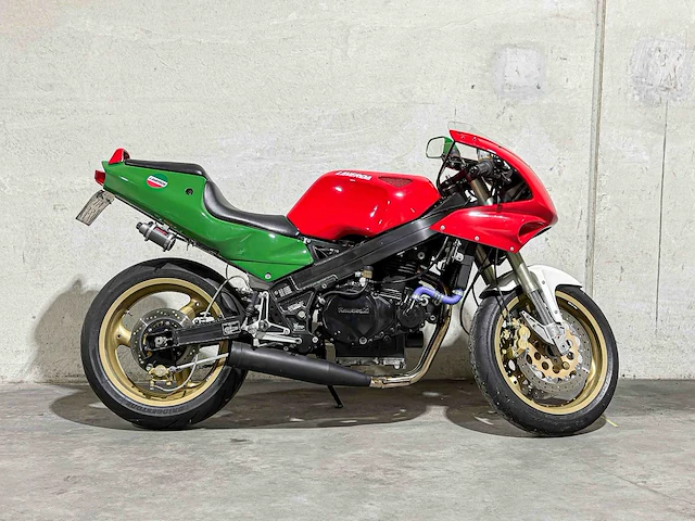 Laverda 650 i.e. racer (500cc kawasaki) 1996, mv-02-fj motorfiets - afbeelding 21 van  21
