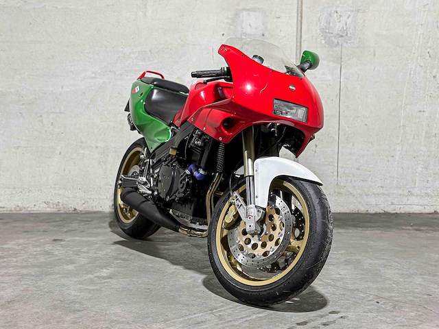 Laverda 650 i.e. racer (500cc kawasaki) 1996, mv-02-fj motorfiets - afbeelding 19 van  21