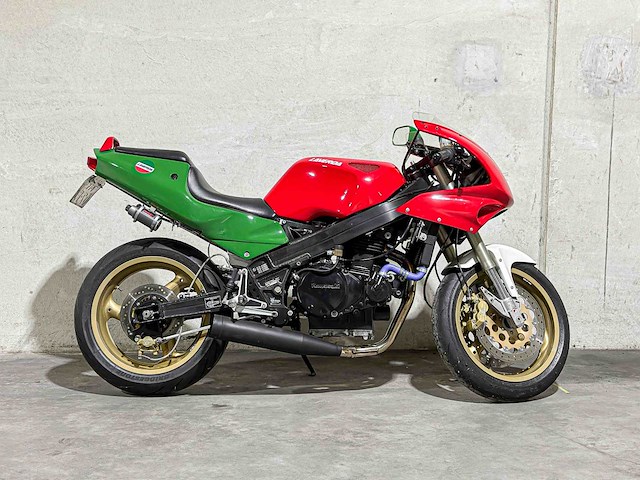 Laverda 650 i.e. racer (500cc kawasaki) 1996, mv-02-fj motorfiets - afbeelding 21 van  21