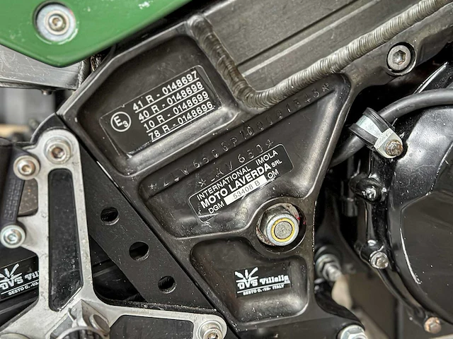 Laverda 650 i.e. racer (500cc kawasaki) 1996, mv-02-fj motorfiets - afbeelding 7 van  21