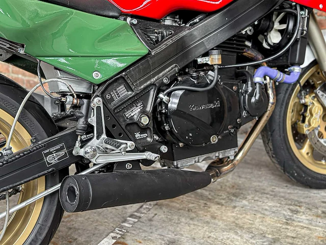 Laverda 650 i.e. racer (500cc kawasaki) 1996, mv-02-fj motorfiets - afbeelding 8 van  21