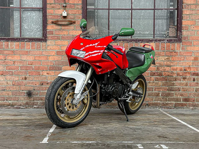 Laverda 650 i.e. racer (500cc kawasaki) 1996, mv-02-fj motorfiets - afbeelding 12 van  21