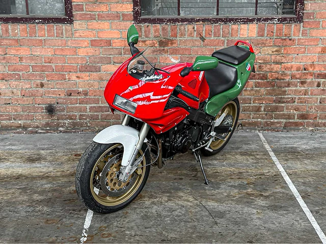 Laverda 650 i.e. racer (500cc kawasaki) 1996, mv-02-fj motorfiets - afbeelding 15 van  21