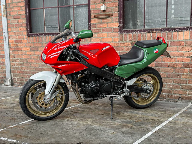 Laverda 650 i.e. racer (500cc kawasaki) 1996, mv-02-fj motorfiets - afbeelding 18 van  21