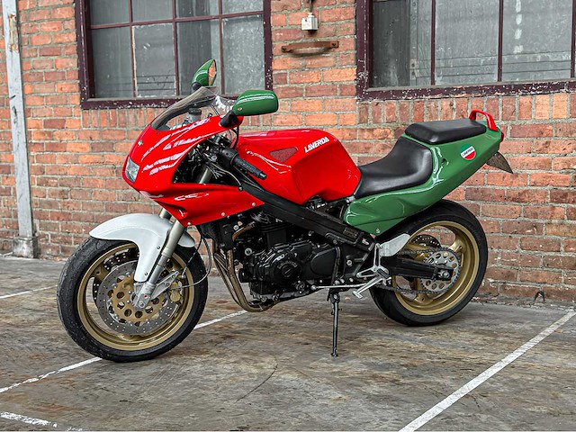 Laverda 650 i.e. racer (500cc kawasaki) 1996, mv-02-fj motorfiets - afbeelding 18 van  21