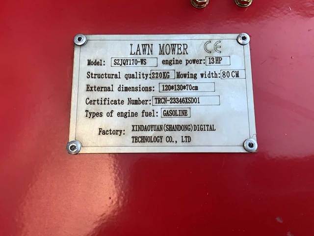 Lawn mower - szjqy170-ws - grasmaaier - afbeelding 2 van  17