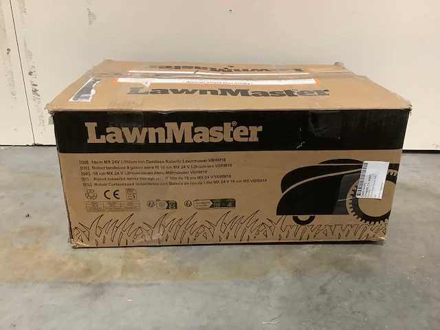 Lawnmaster b-1-1-2. vbrm16 ocumow robotmaaier - afbeelding 2 van  8