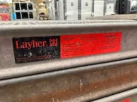 Layher allround - stalen vlonder buisoplegging 1,57 mtr - steigers (30x) - afbeelding 10 van  10