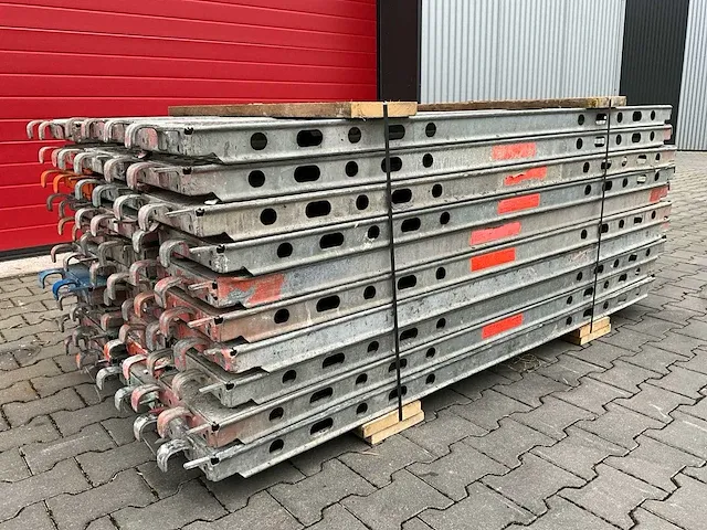 Layher allround - stalen vlonder buisoplegging 2,07 mtr - steigers (30x) - afbeelding 4 van  10